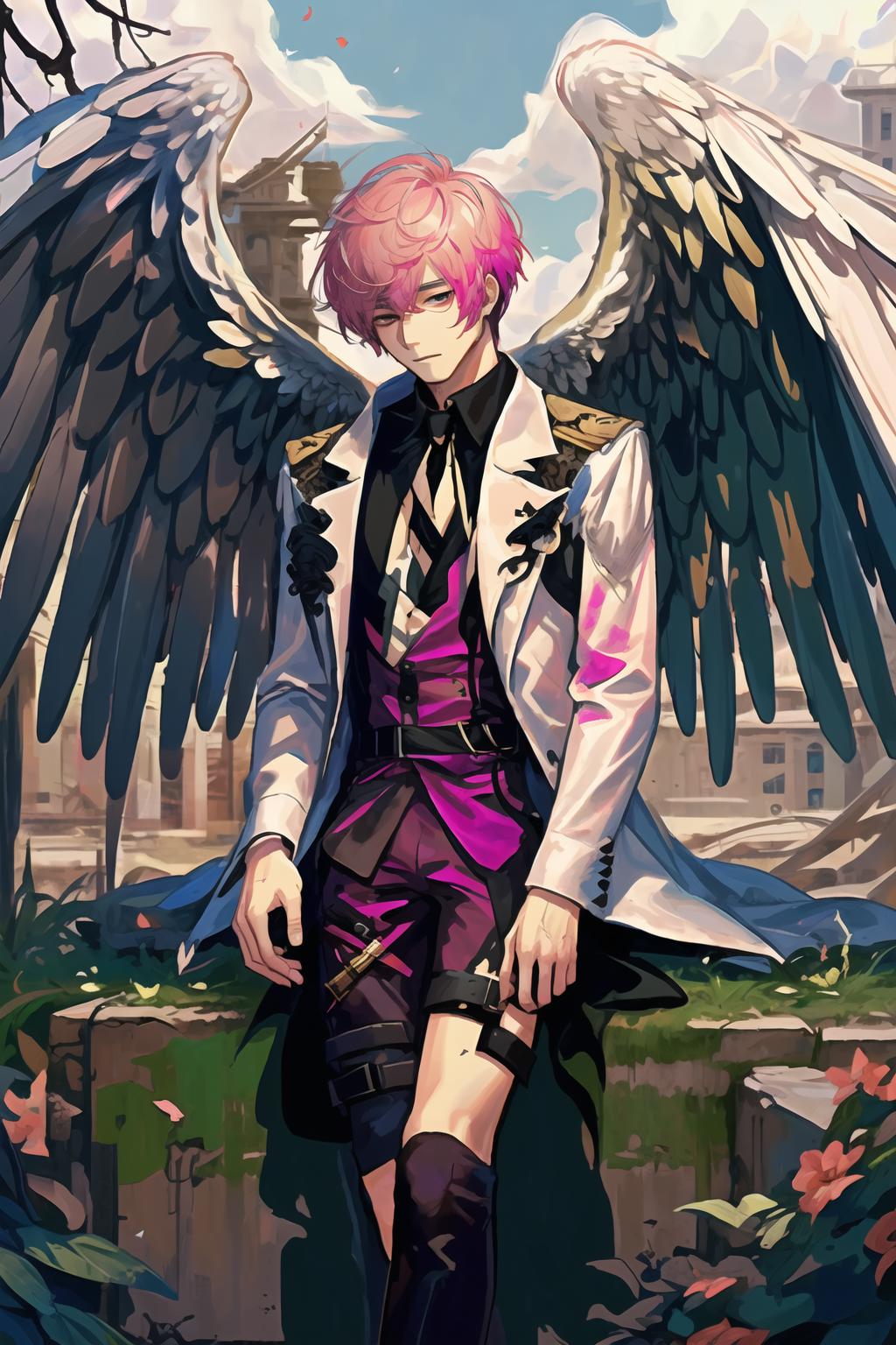 Angel ( Anime series ) - AI Photo Generator - starryai